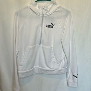 White puma sweater